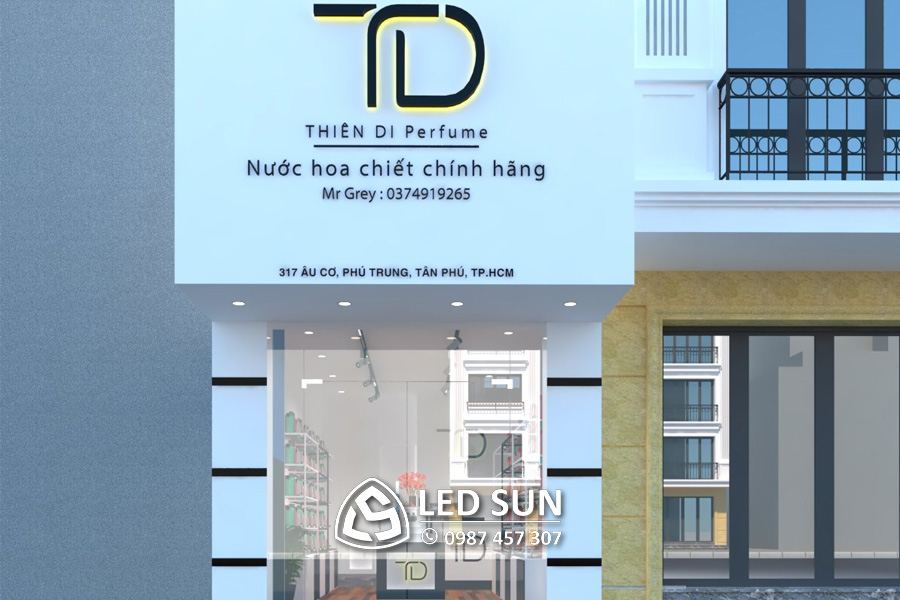 thiết kế nội thất showroom